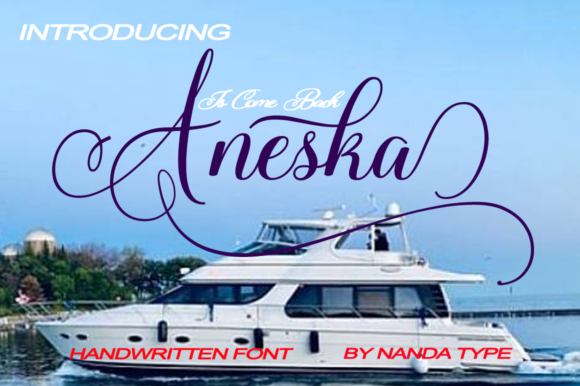 Aneska: A Vintage Script Font for Business
