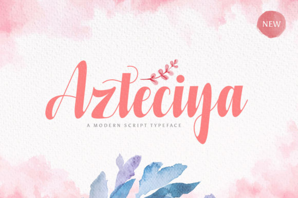 Azteciya: A Beautiful Handwritten Font