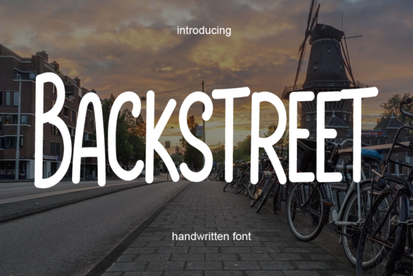Backstreet: A Friendly Font for Business