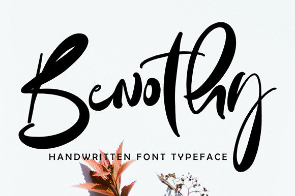 Benothy: A Stylish Display Font