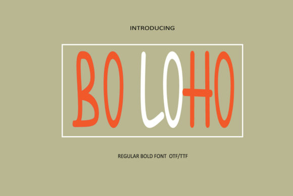 Bo Loho Font: Handwritten Elegance for Editorial Design