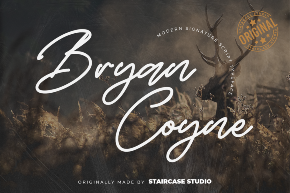Bryan Coyne Font for Web Design
