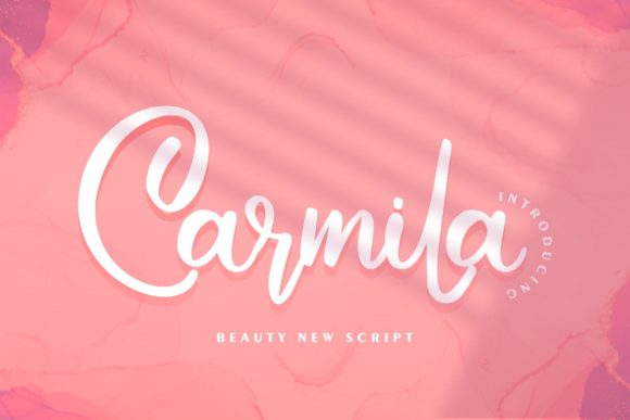 Carmila: A Sweet Script Font for Creative Campaigns