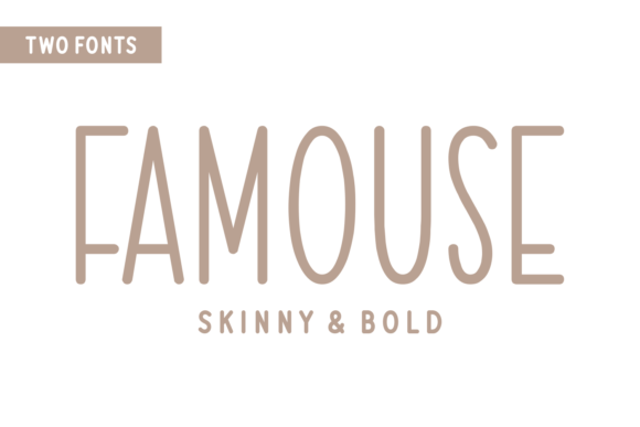 Famouse: A Cute Font for Business Branding