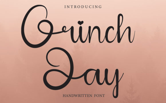 Grinch Day Font for Business Branding