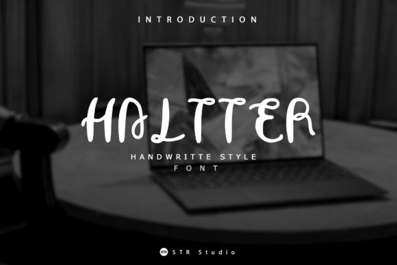 Haltter: A Handwritten Font for Creative Publishing