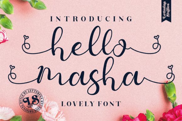 Hello Masha: A Font for Polished Branding