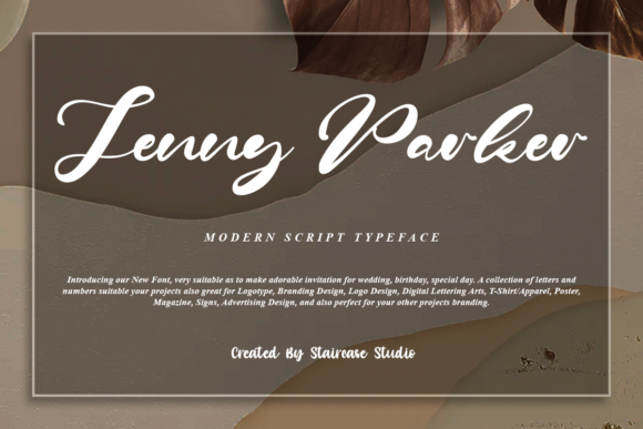 Jenny Parker Font Review