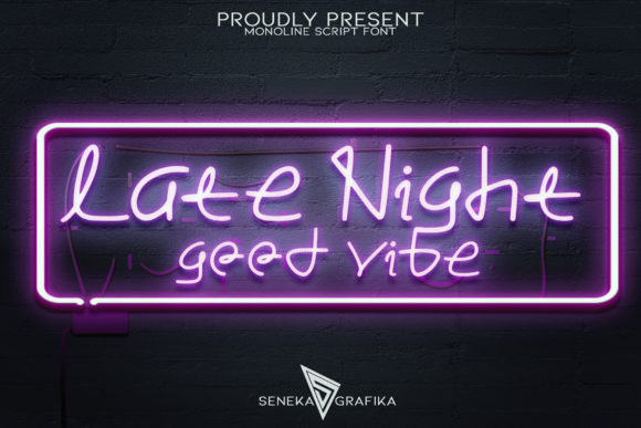 Late Night Font Review
