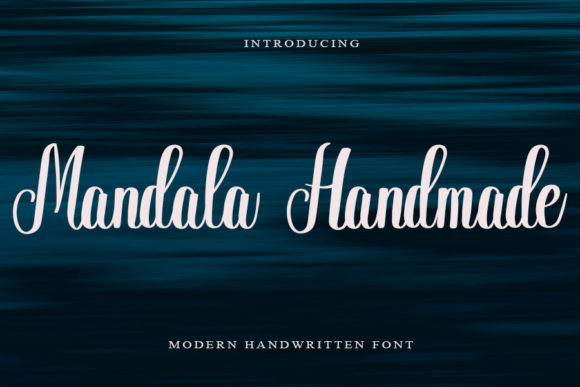 Mandala Handmade: A Font for Business Style