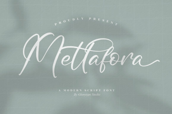 Mettafora: A Modern Script Font