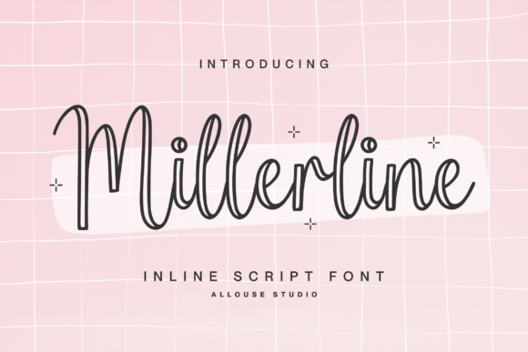 Millerline Font: Vintage Script for Editorial Design