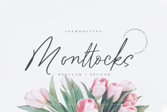Monttocks: A Stylish Script Font