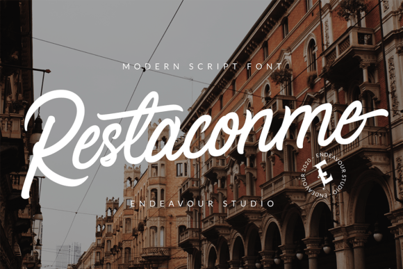 Restaconme: A Bold Font for Business
