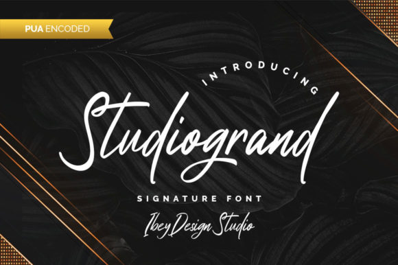 Studiogrand: A Font for Polished Branding