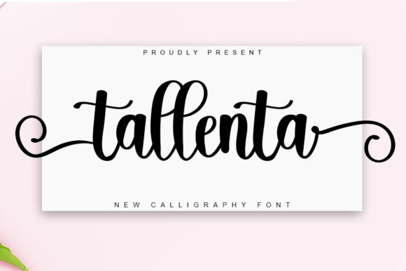 Tallenta: A Script Font for Creative Projects