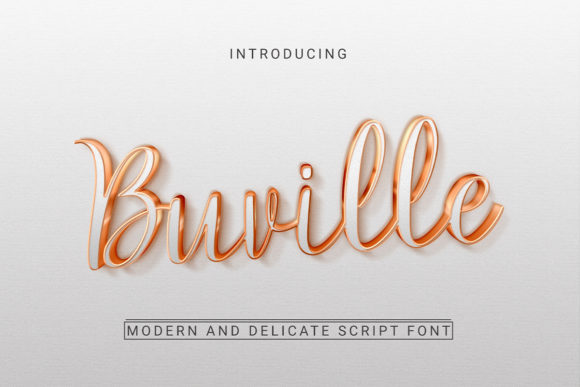Use Buville for Elegant Web Typography